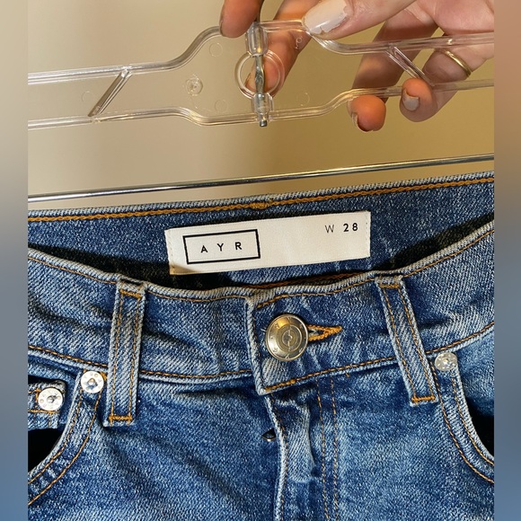 COPY - Ayr High Waisted Straight Leg Jeans - Picture 5 of 8